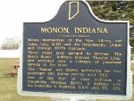  Monon History Sign